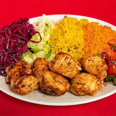Chicken Shish Kebab Platter